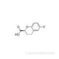 Nebivololo Intermedio 2H-1-benzopiran-2-carbossilico, 6-fluoro-3,4-diidro-, (2S) - CAS 129101-36-6